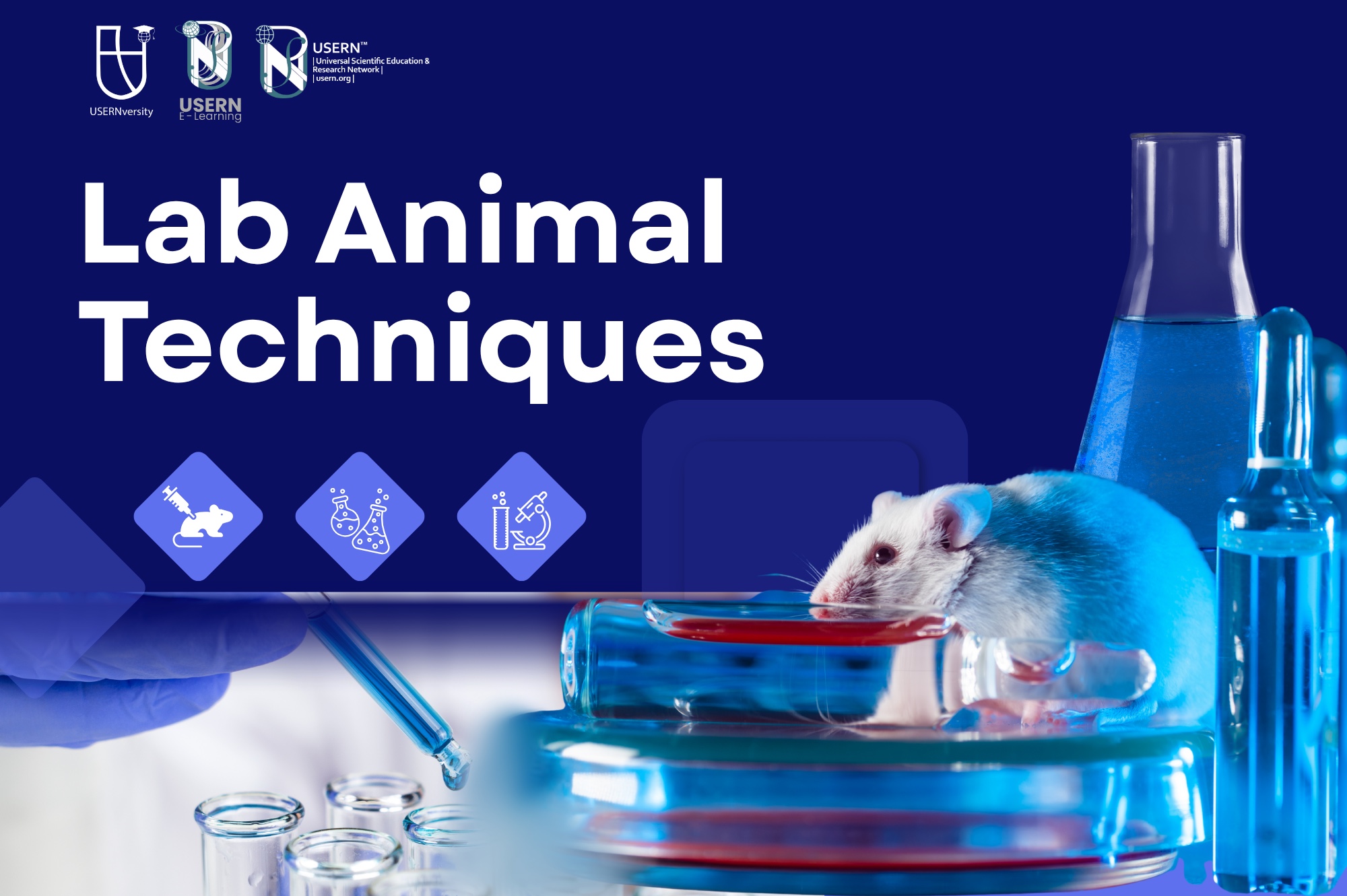تکنیک های آزمایشگاهی - کارگاه Lab Animal Techniques