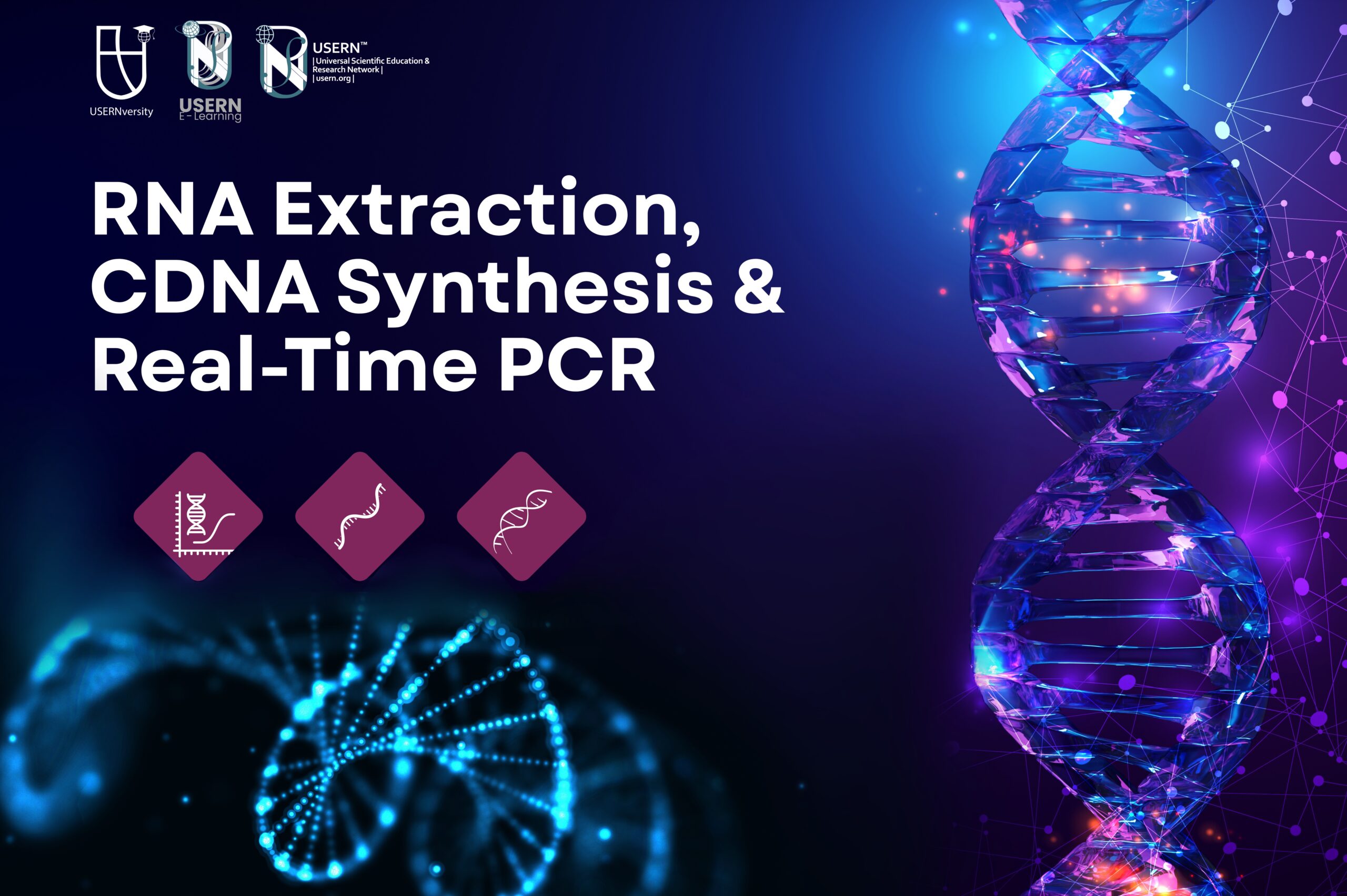 تکنیک های آزمایشگاهی - کارگاه RNA Extraction, cDNA Synthesis and Real-Time PCR